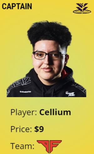 CELLIUM MAJOR IV FANTASY